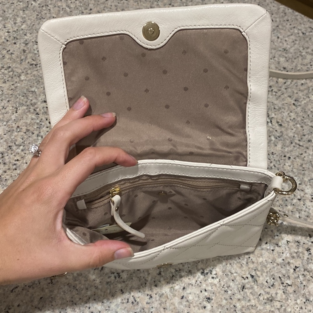 Quilted Pattern Kate Spade Purse - image 3